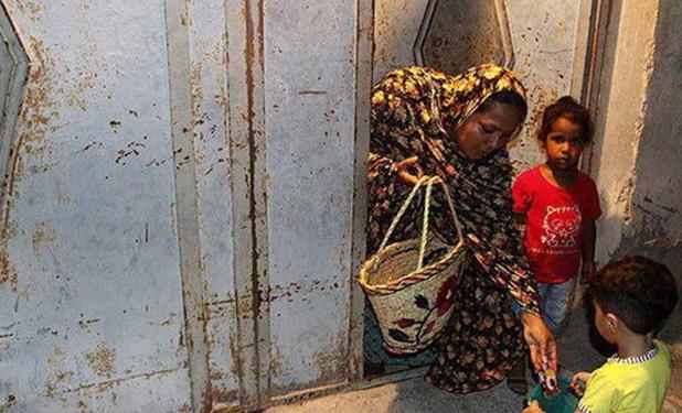 آیین سنتی آرد بیزگردانی نیمه شعبان در هرمزگان