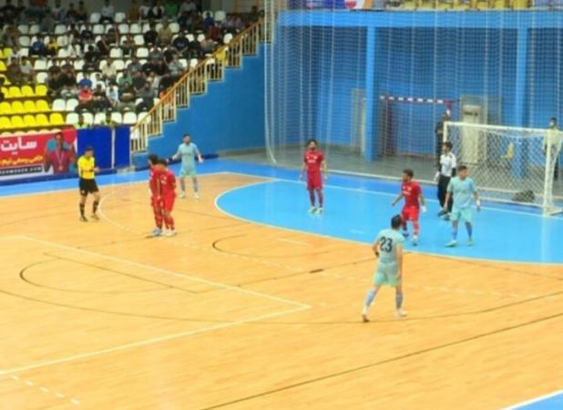 تساوی تیم فوتسال فولاد هرمزگان مقابل پالایش نفت شازند