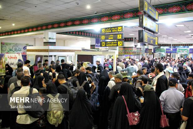 وضعیت تردد در مرز خسروی؛ بعد از ظهر پنجشنبه‌ ۱۶ مرداد