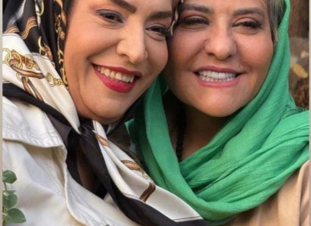 تصویری از رابعه‌اسکویی در افتتاحیه آرایشگاه خانم بازیگر