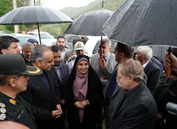 بازدید وزیر راه و شهرسازی ازجاده‌های دالاهو  و تاکید بر تسریع پروژه‌ها
