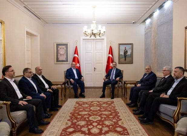 جزئیات دیدار هیئتی از حماس با وزیر خارجه ترکیه