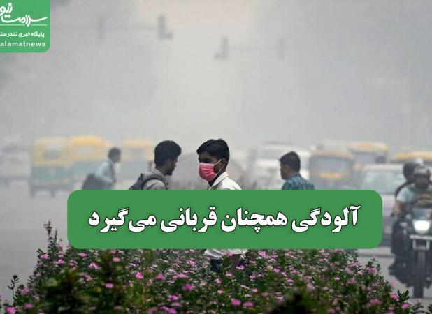 آلودگی همچنان قربانی می‌گیرد