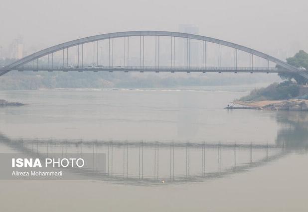 خوزستان امروز هم زیر دود سنگین/ پیش‌بینی تداوم آلودگی با وارونگی دما