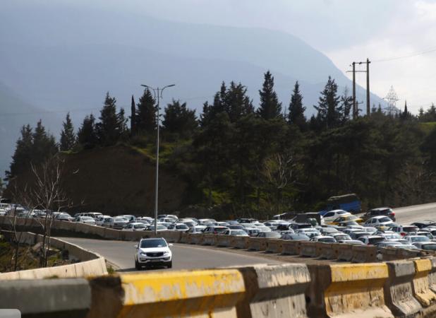 آخرین وضعیت راهها؛ جاده هراز به سمت تهران یک طرفه شد