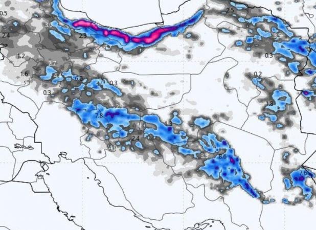 هواشناسی ایران ۶ بهمن؛ آغاز بارش گسترده باران در غرب و جنوب غرب