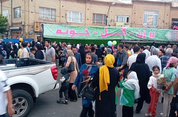 مشارکت ۱۱۰ موکب پذیرای در مهمانی کیلومتری رهروان غدیر زنجان