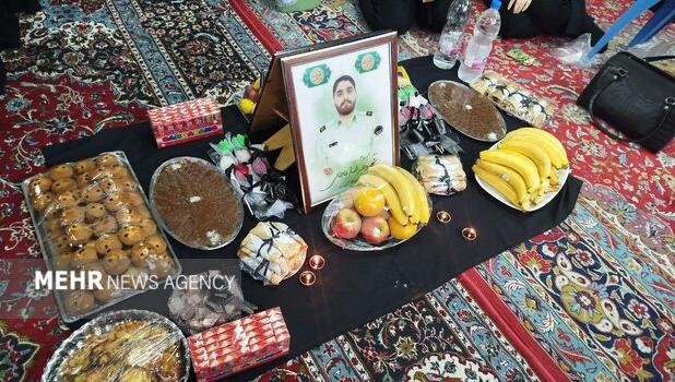 اولین سالگرد شهادت مدافع امنیت «علیرضا آقاجانی» در آستانه اشرفیه