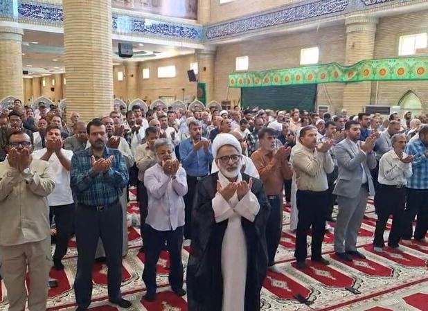 نماز عید سعید قربان در کنگان