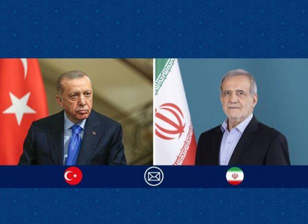 پیام تبریک پزشکیان به رئیس جمهور ترکیه