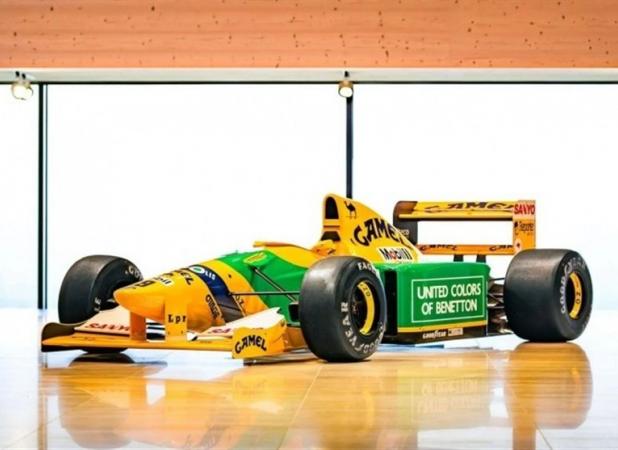 حراج 8.5 میلیون یورویی خودروی نخستین پیروزی شوماخر