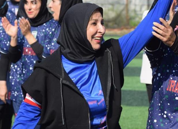 مرجانه گلچین کاپیتان فوتبال شد!
