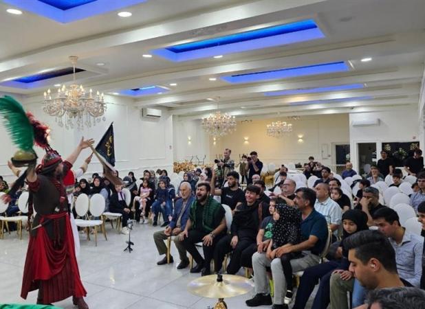 شهر بروکسل بلژیک میزبان گروه تعزیه‌ی «امام رئوف» شد