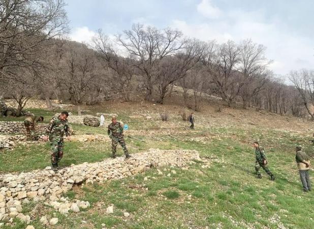 رفع تصرف ۲۶۸۰۷ متر مربع از اراضی ملی در بخش رحیم آباد