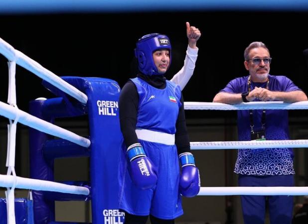 دختر بوکسور ایران به مدال برنز رسید