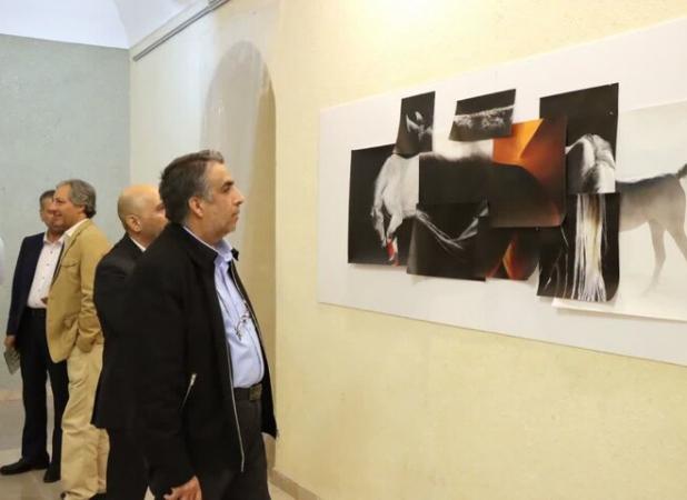 «گیل- اؤ» در کرمان؛ نمایشگاه مشترک هنرمندان کرمان و گیلان افتتاح شد