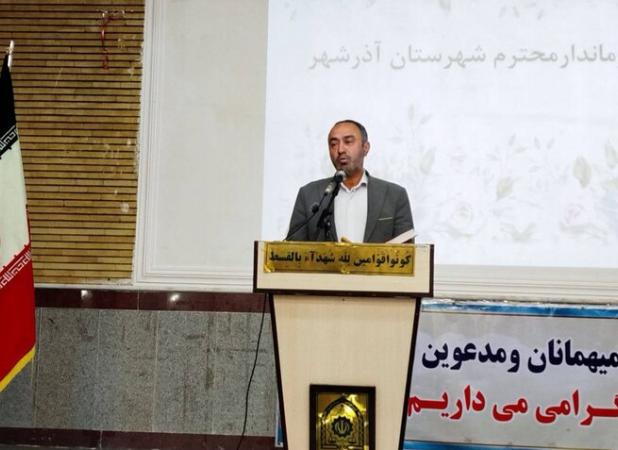 فرماندار آذرشهر: امنیت زیربنای توسعه پایدار است
