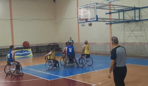 رونمایی از قهرمان شش دوره لیگ برتر بسکتبال با ویلچر در آمل/ شهروند بازی خانگی را برد