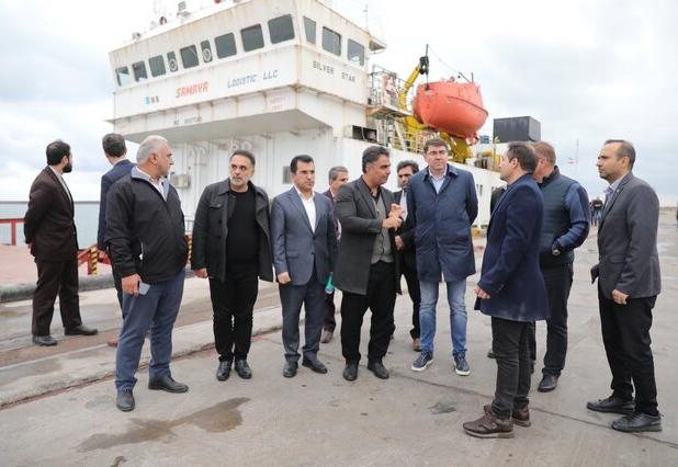 بازدید هیئت اقتصادی روسیه از منطقه آزاد انزلی و بندر کاسپین