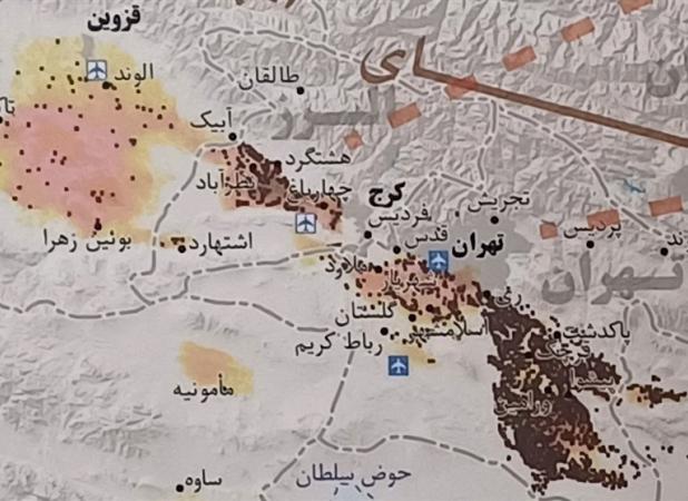 فرونشست زمین در تهران؛ تهدید خزنده + عکس