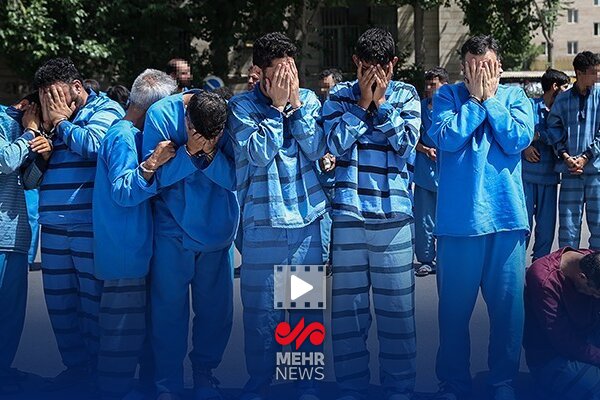 اجرای طرح دستگیری ده‌ها سارق خشن و مالخر در طرح پلیس آگاهی تهران