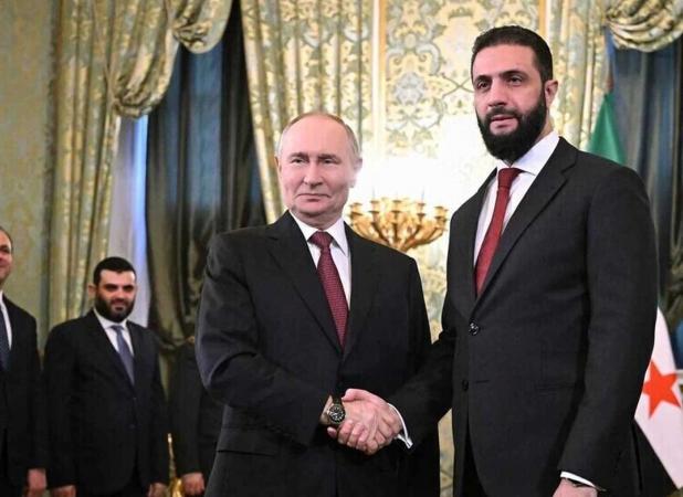 پیام تبریک پوتین به مناسبت یک سالگی سقوط بشار اسد