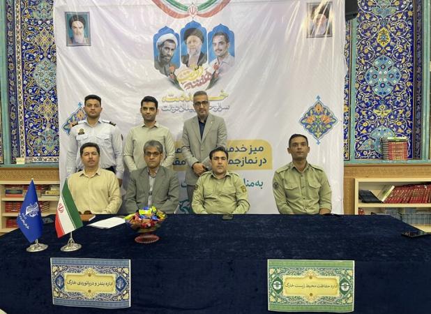 میز خدمت در خارگ برگزار شد