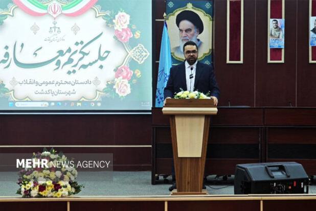 مختاری: «صیانت از حقوق عامه» سرلوحه برنامه‌های قضائی در پاکدشت است