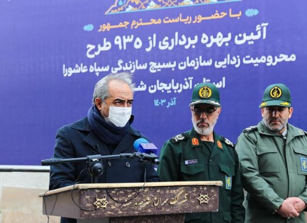 ۹۳۵ طرح محرومیت‌زدایی آذربایجان شرقی با دستور رئیس جمهور افتتاح شد