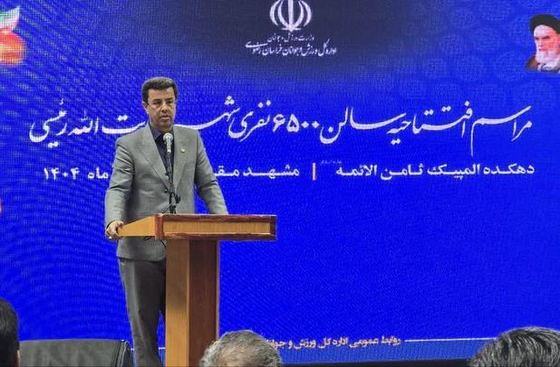 زارعی: سالن شهید رئیسی گشایش افقی تازه برای ورزش مشهد است