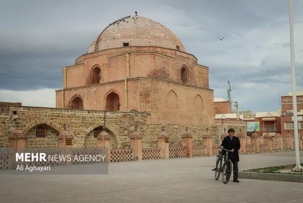 محراب حریری مسجد جامع ارومیه در چشم جهانی