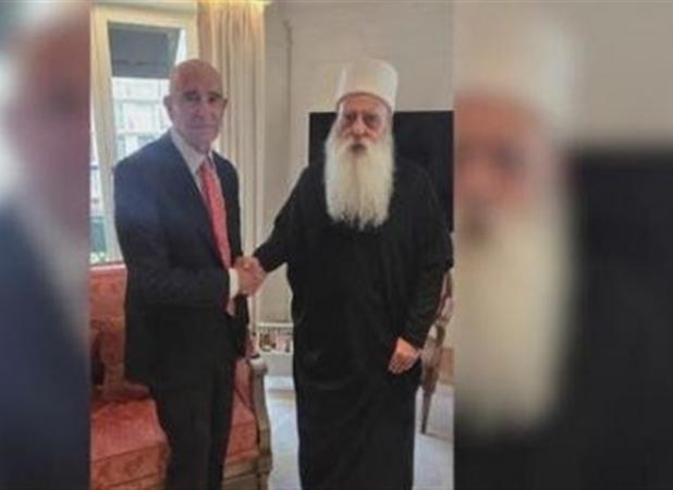 دیدار فرستاده ترامپ با رئیس طایفه دروزی‌های فلسطین اشغالی