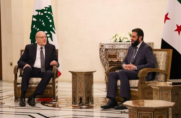دیدار «میقاتی» و «الجولانی» در دمشق