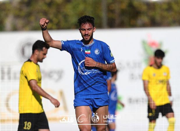 ویدئویی از گل استقلال در بازی تدارکاتی با سپاهان