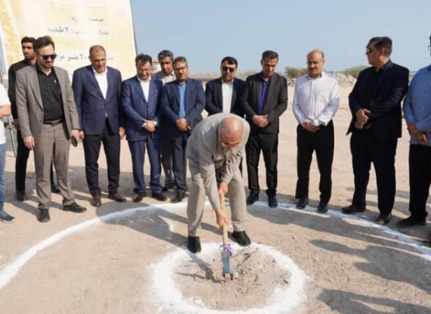 عملیات ساخت خوابگاه دانشجویی دانشکده علوم پزشکی غرب هرمزگان آغاز شد