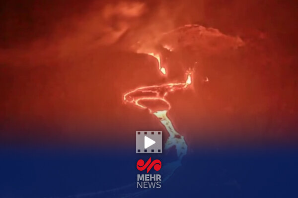 فوران آتشفشان کیلاویا در هاوایی