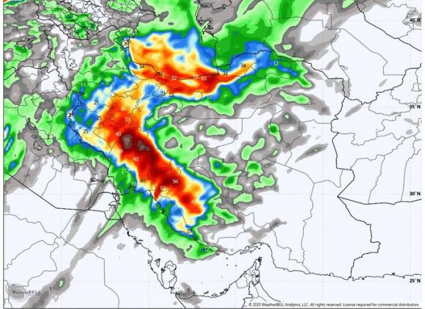 ورود سامانه بارشی جدید از روز چهارشنبه؛ آلودگی هوا در مرز وضعیت خطرناک