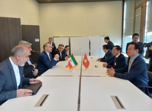 امیرعبداللهیان با همتای ویتنامی خود دیدار کرد