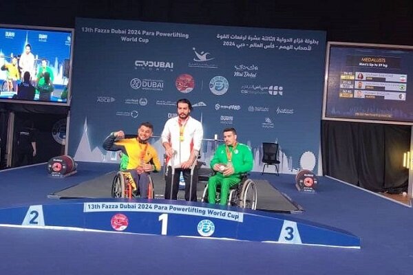 محسن بختیار با شکستن رکورد آسیا طلایی شد