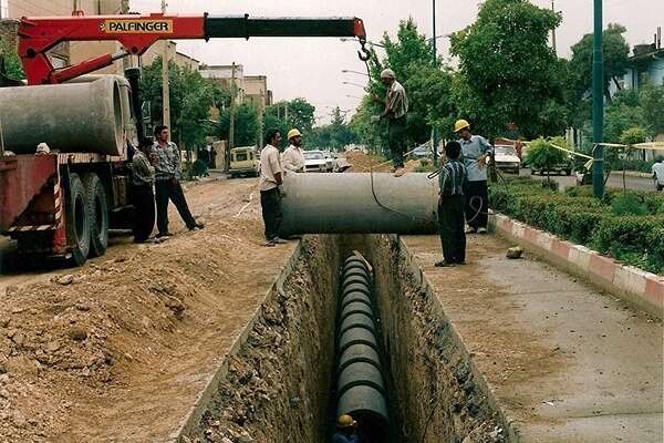 آغاز دوباره اجرای شبکه فاضلاب در شهر کرمان