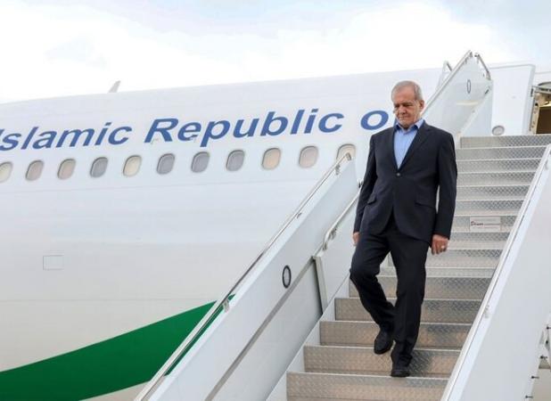 پزشکیان وارد استان سیستان و بلوچستان شد