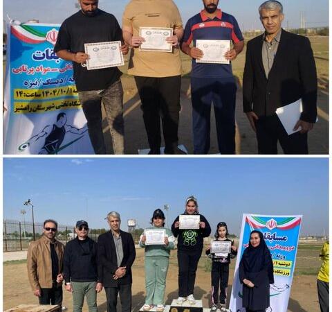 معرفی برترین‌های خوزستان در مسابقات دوومیدانی کارگری