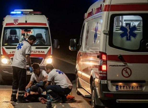 مصدومان تصادف محور نجف آباد به ۱۳ نفر رسید