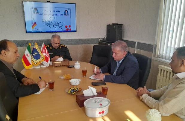 مقدم:۱۸۰ برنامه در هفته بسیج شهرستان خلیل‌آباد برگزار می‌شود