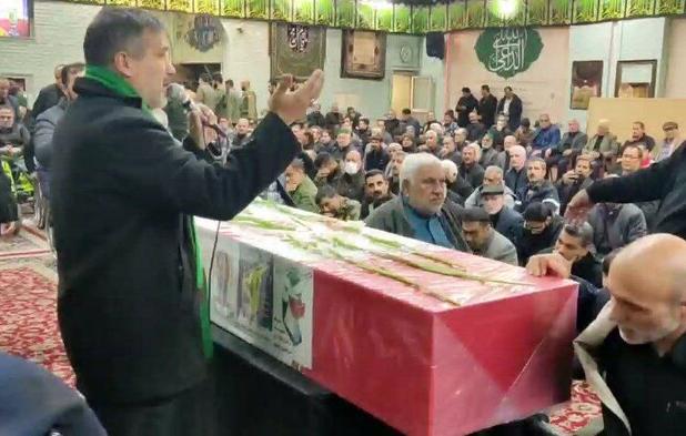 آغاز مراسم تشییع پیکر جانباز سرافراز «قاسم علیزاده» در مشهد