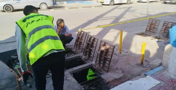 لایروبی ۳۰۰۰ متر از مسیل‌های سرپوشیده شهر قشم برای مدیریت ایمن سیلاب