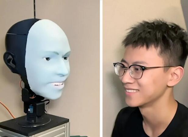  رباتی که لبخند انسان را پیش بینی می‌کند
