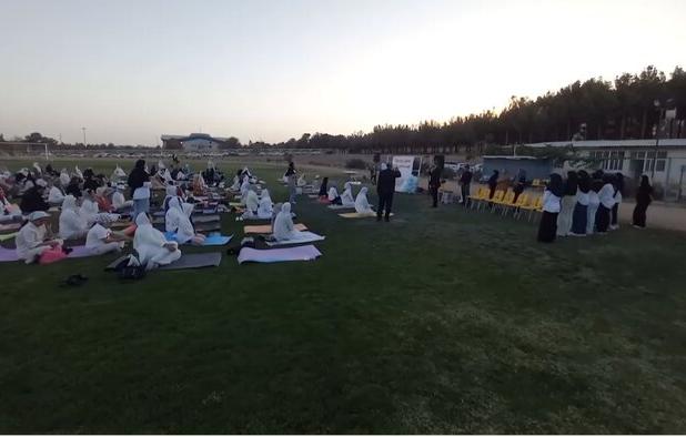 ورزش یوگا عامل جنبش، کنترل تنفس  و تمرکز