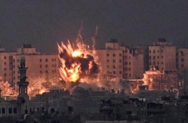 ایجاد کمربند آتش اطراف بیمارستان کمال عدوان در غزه