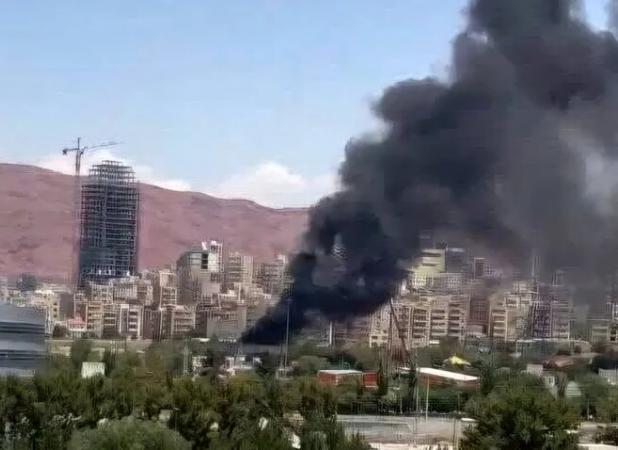آتش‌سوزی دستگاه رنجر در باغلارباغی تبریز تلفات جانی نداشت